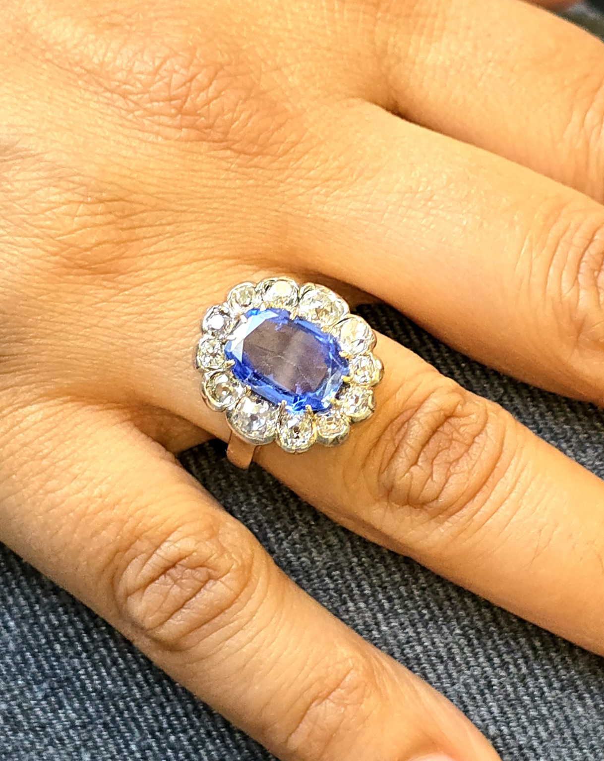 Historic antique diamond ring