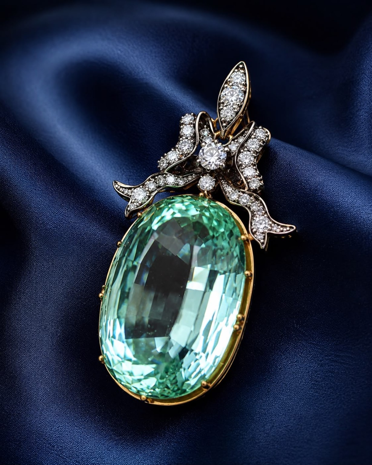 Antique gemstone pendant